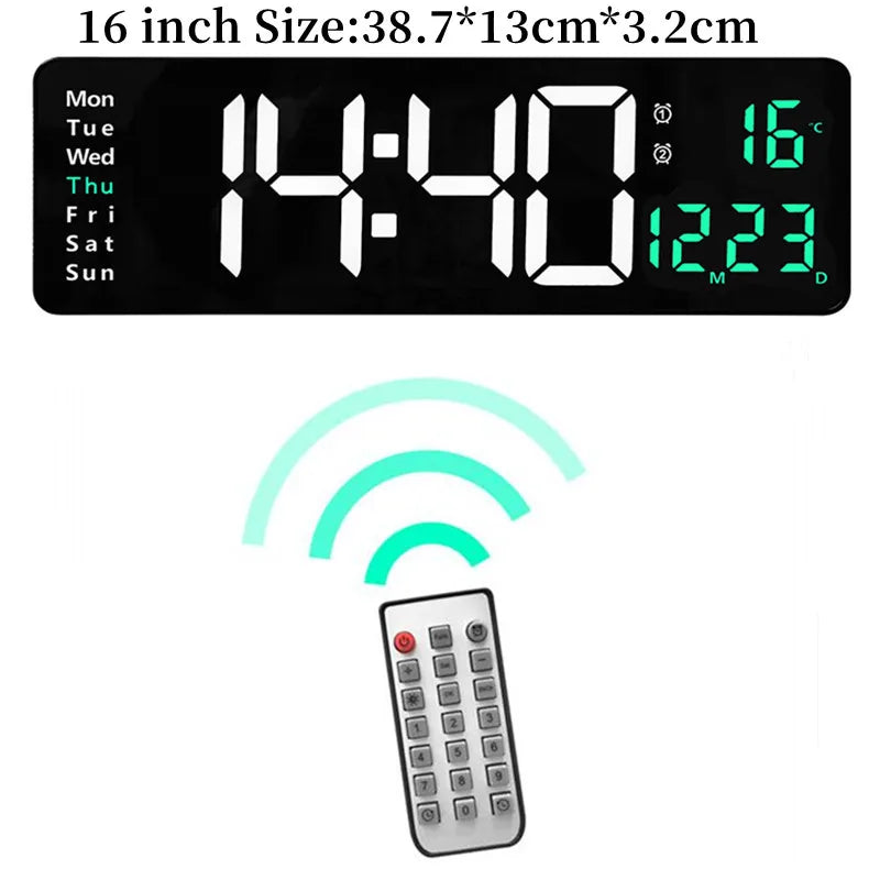 Digital Wall Clock