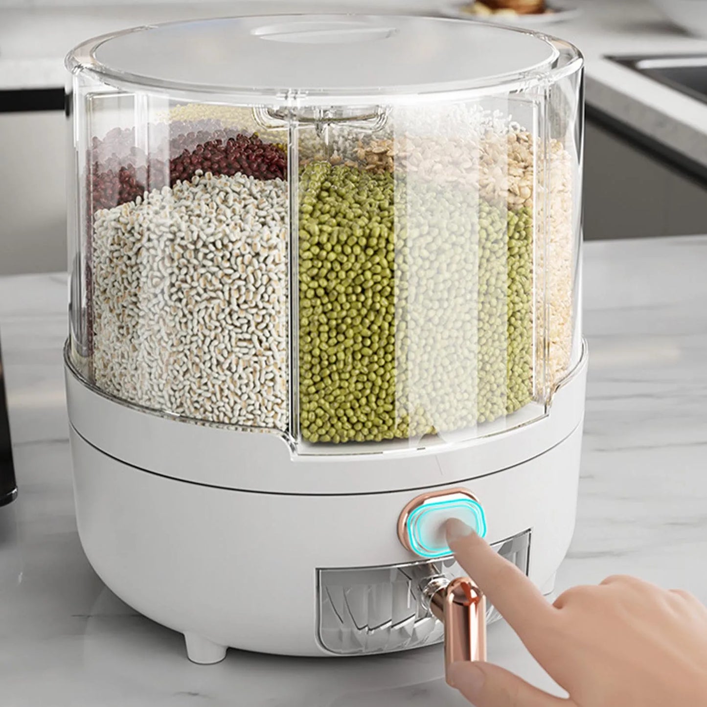 Rotating Grain Dispenser