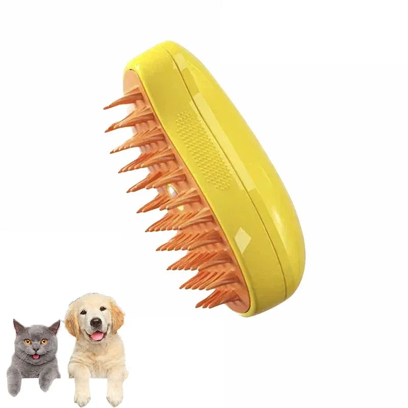 Cat Dog Steamy Brush