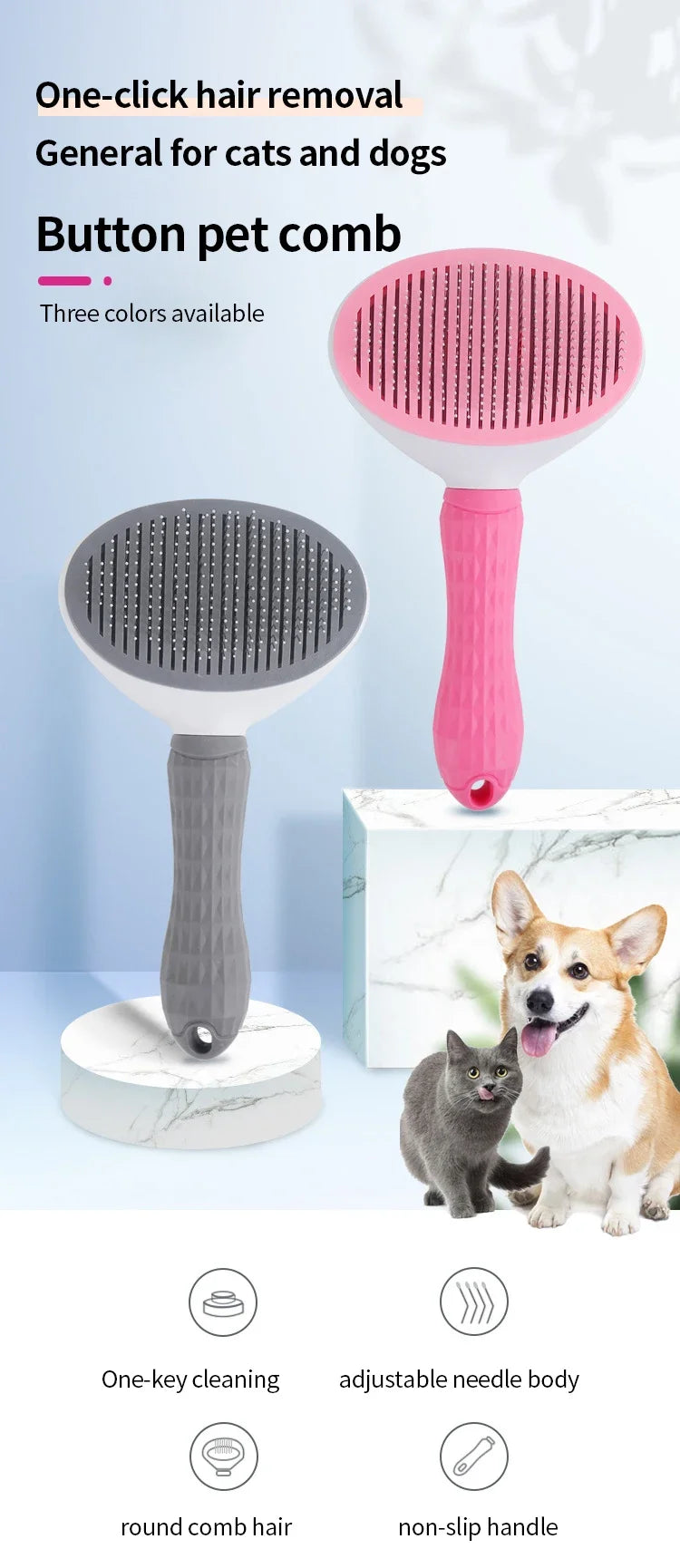 Cat And Dog Hair Brush