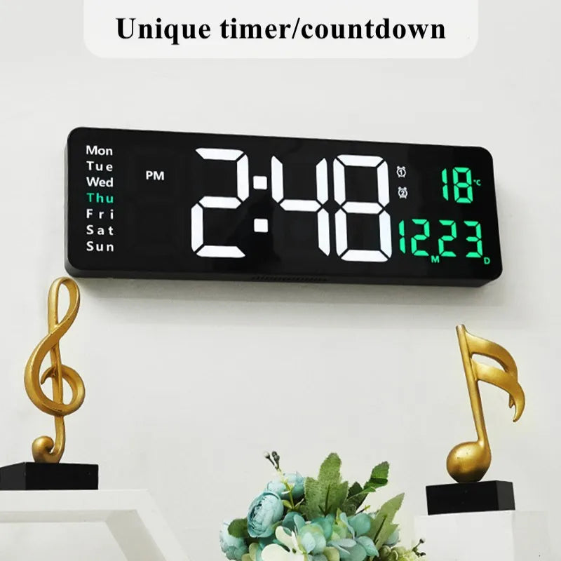 Digital Wall Clock