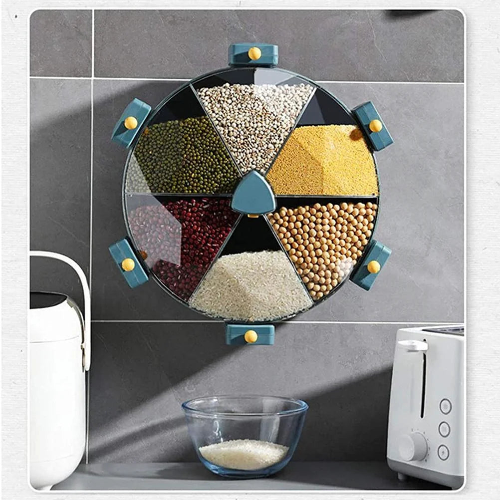 Wall mounted cereal dispenser